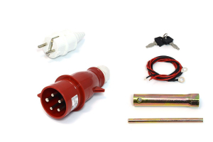 Бензиновый генератор ТСС SGG 10000EH3A в кожухе  фото