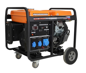 Бензиновый генератор Lifan 10 GF-4 (LF12000E) 00000510 передвижной фото