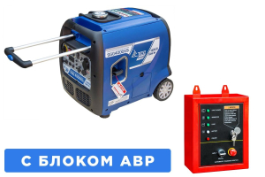 Бензиновый генератор ТСС SGG 4000ESi с блоком АВР 111110 (инверторный) Бензиновый генератор ТСС SGG 4000ESi с блоком АВР 111110 (инверторный) фото