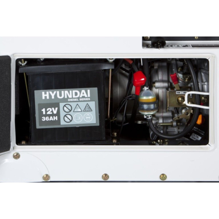 Дизельный генератор Hyundai DHY 8500SE