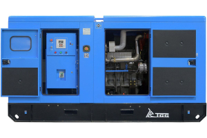 Дизельный генератор ТСС ЭД-150-Т400 с АВР в шумозащитном кожухе на прицепе 025140 Дизельный генератор ТСС ЭД-150-Т400 с АВР в шумозащитном кожухе на прицепе 025140 фото