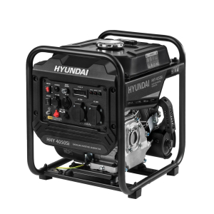 Бензиновый генератор Hyundai HHY 4050Si  передвижной фото