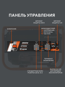 Бензиновый генератор PATRIOT GRS 3700 C 476102101 для газового котла фото