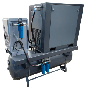 Винтовой компрессор IRONMAC IC 10/10 C VSD DF 500L (IP23) с ресивером фото