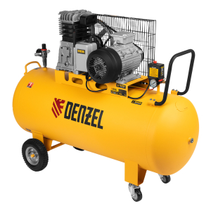 Поршневой компрессор DENZEL BCI3000-T/200 с ресивером фото