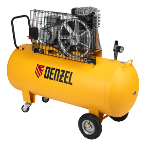 Поршневой компрессор DENZEL BCI3000-T/200 с ресивером фото