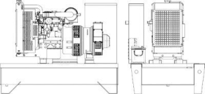 Дизельный генератор Onis Visa P 41 B  Дизельный генератор Onis Visa P 41 B  фото