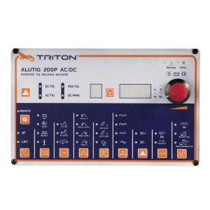 Сварочные инверторы TIG Triton Аппарат аргоно-дуговой сварки TRITON ALUTIG 200Р AC/DC фото