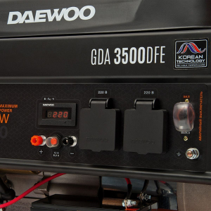 Бензиновый генератор DAEWOO GDA 3500 DFE GDA 3500 DFE Бензиновый генератор DAEWOO GDA 3500 DFE GDA 3500 DFE фото