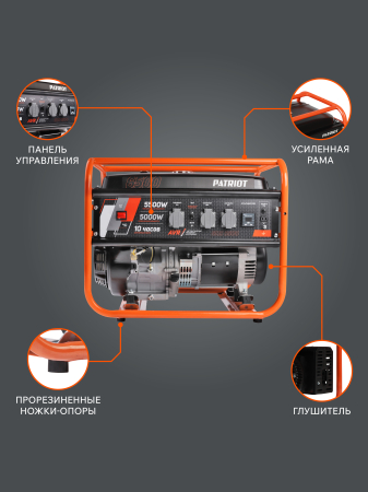 Бензиновый генератор  GRS 6500