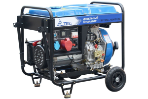 Дизельный генератор ТСС SDG 7000EH3A с АВР 033541 портативный фото