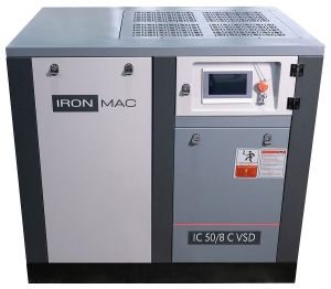 Винтовой компрессор IRONMAC IC 50/8 C VSD (IP23) Винтовой компрессор IRONMAC IC 50/8 C VSD (IP23) фото