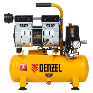Поршневой компрессор DENZEL DLS650/10 с ресивером фото